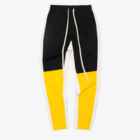 Color Block Patchwork Pants