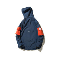 Front Pocket Pullover Jacket