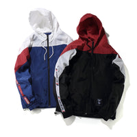 Color Windbreaker Hooded Jacket
