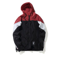 Color Windbreaker Hooded Jacket