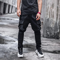 Side Pockets Harem Pants