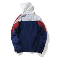 Color Windbreaker Hooded Jacket