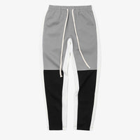 Color Block Patchwork Pants
