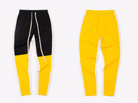 Color Block Patchwork Pants