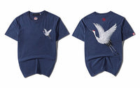 Japanese Style Embroidery Crane