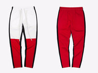 Color Block Patchwork Pants