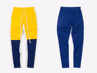 Color Block Patchwork Pants